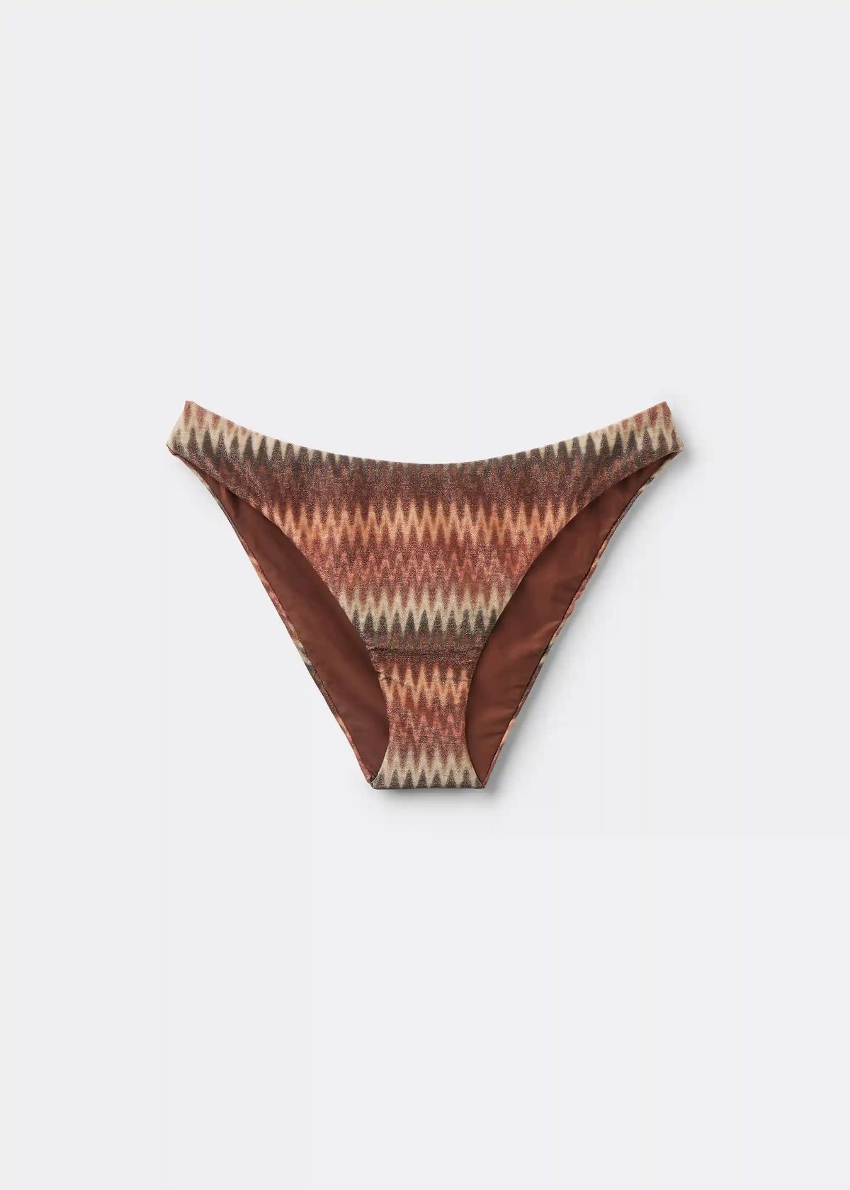 Golden Chevron Swimsuit Bottoms