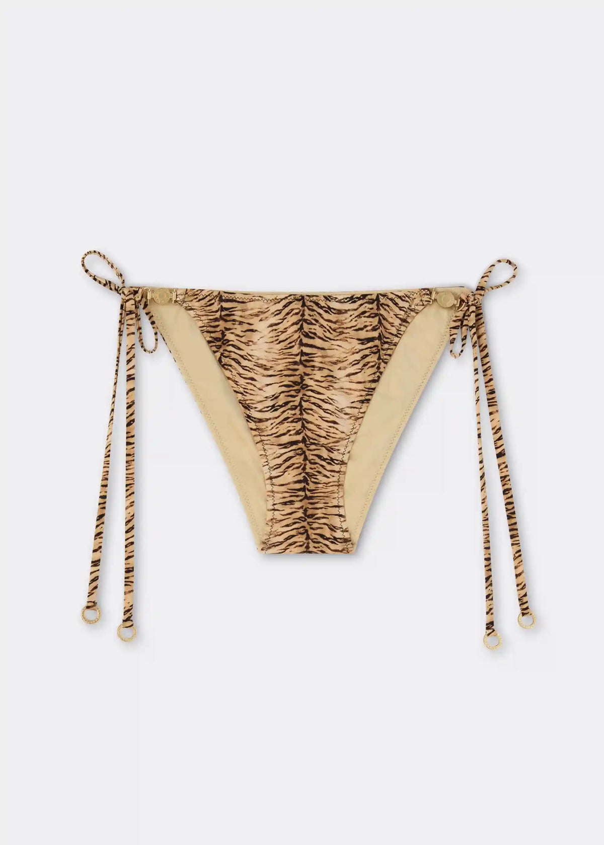 Minimal Fit String Swimsuit Bottom Wild Tiger