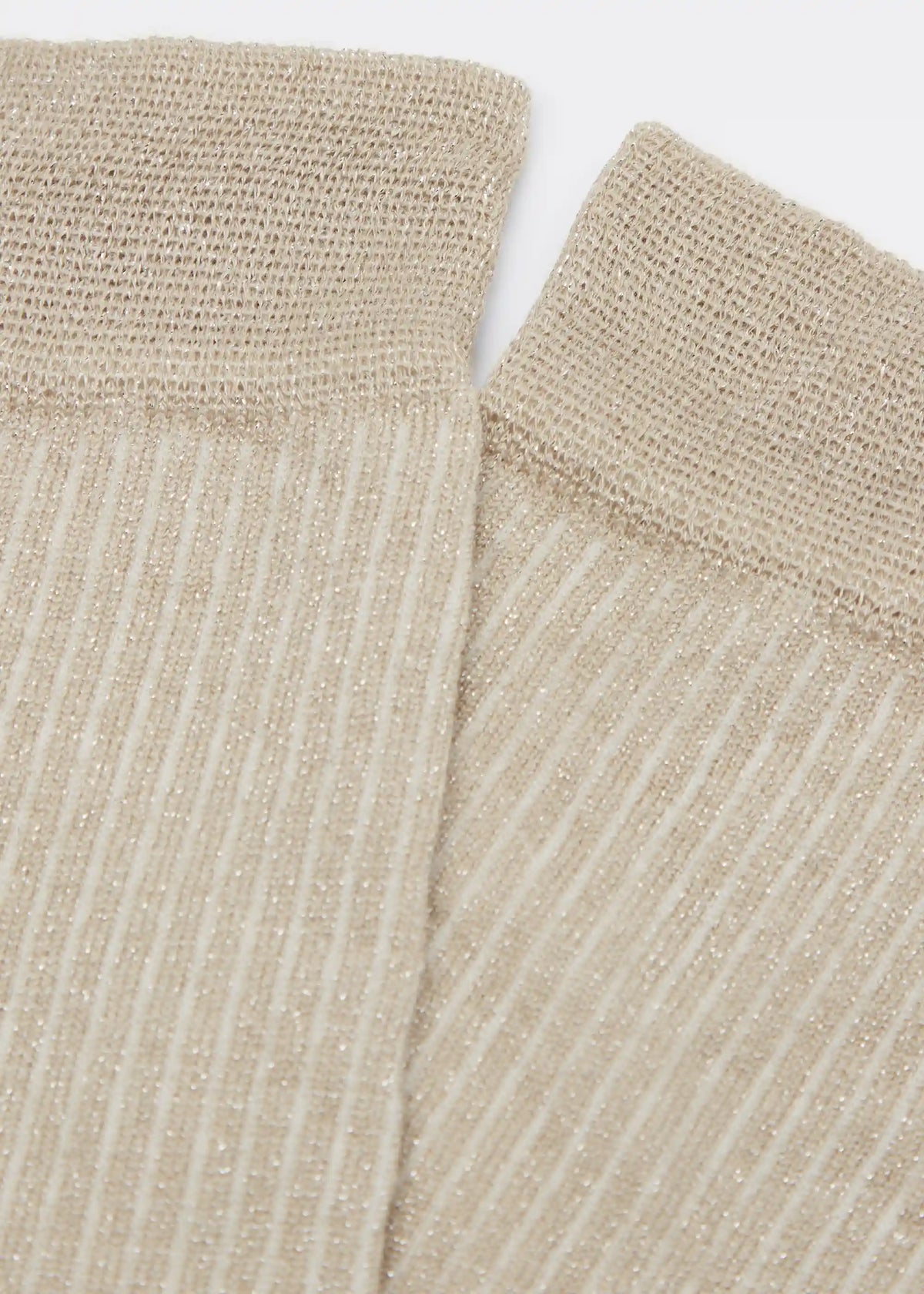Long Ribbed Cotton Socks