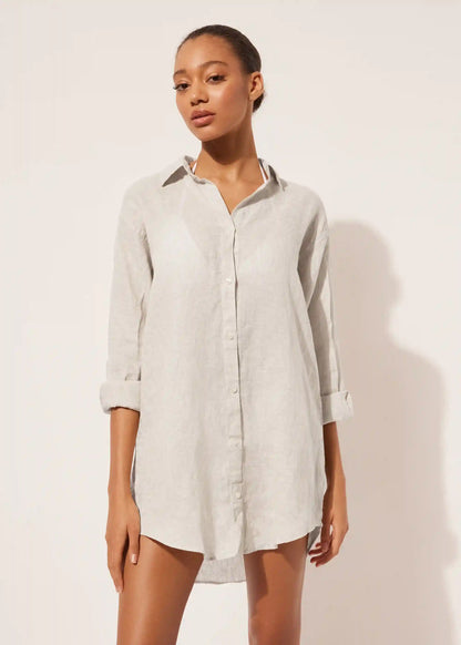 Linen Shirtdress