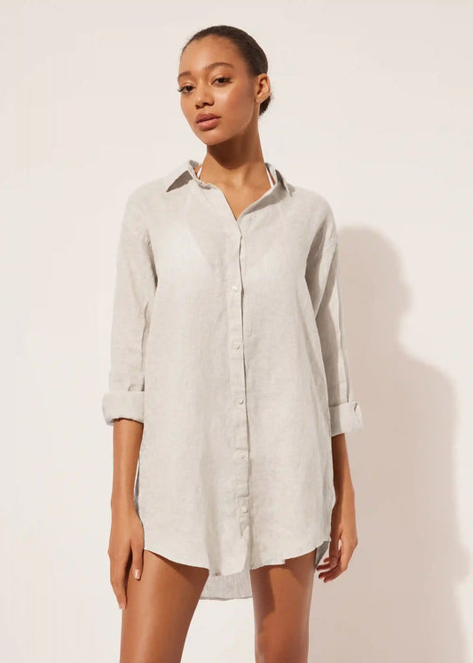 Linen Shirtdress