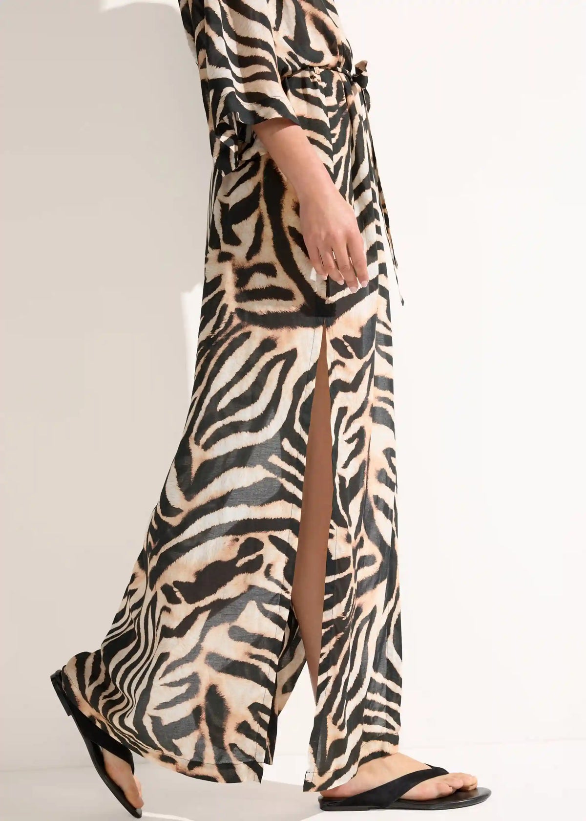 Zebra Print Kimono