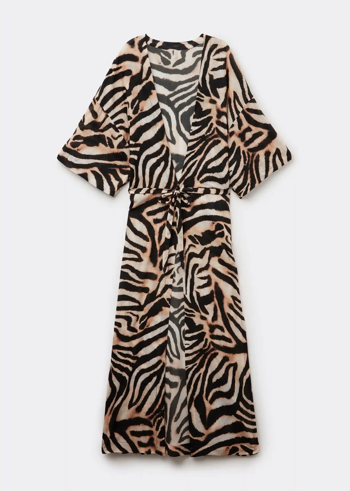 Zebra Print Kimono