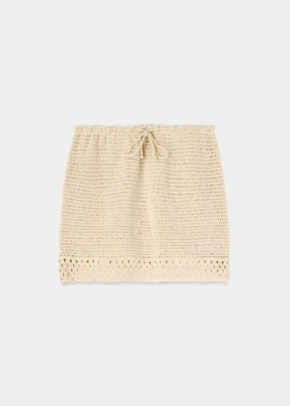 Crochet Mini Skirt