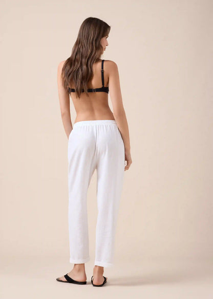Linen and Viscose Pants