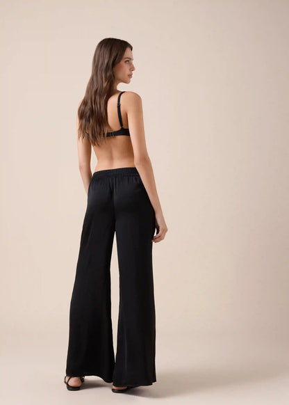 Shiny Palazzo Pants