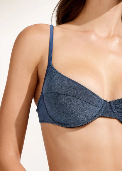Balconette Swimsuit Top Pearl Shine