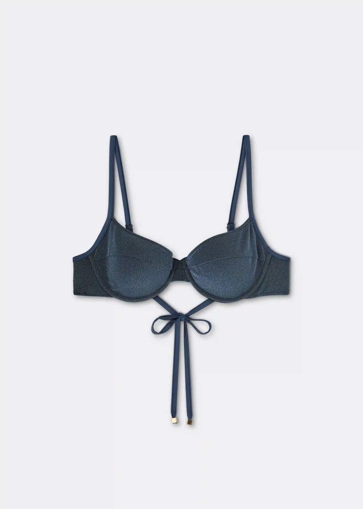 Balconette Swimsuit Top Pearl Shine