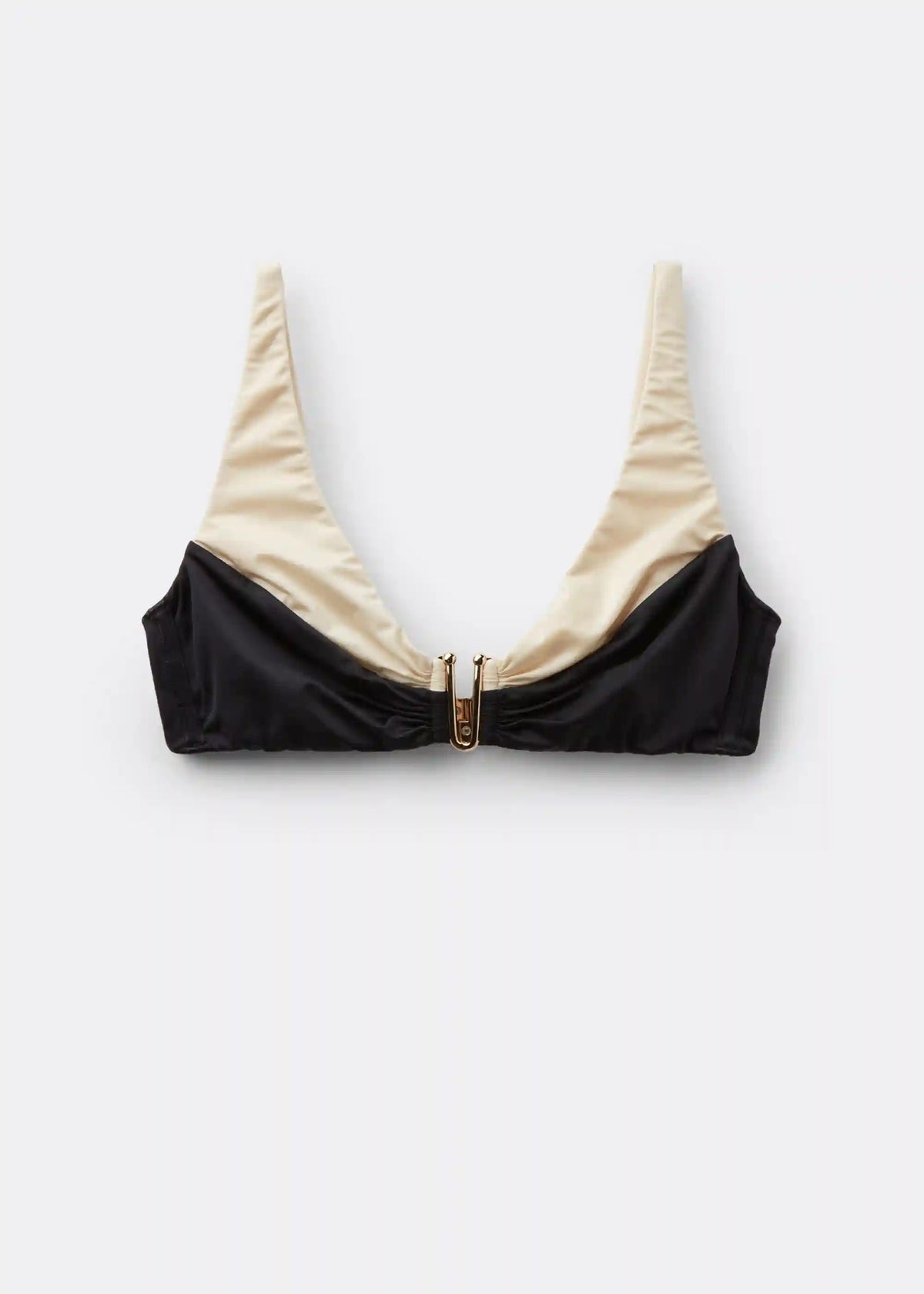Tank-style Swimsuit Top Elegant Bicolor