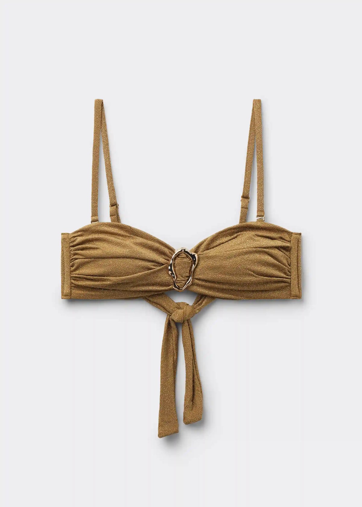 Bandeau Swimsuit Top Sophisticated Shine