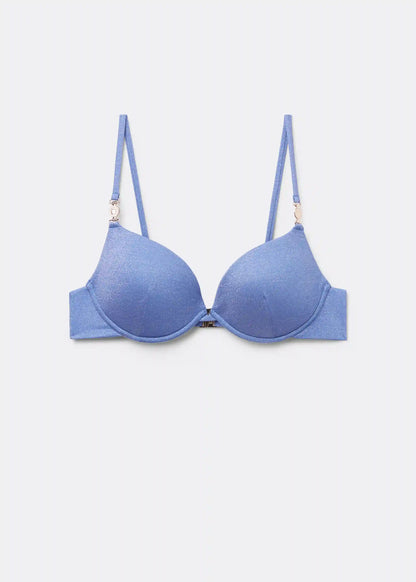 Padded Push-Up Swimsuit Top Golden Glow