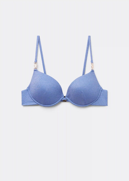 Padded Push-Up Swimsuit Top Golden Glow