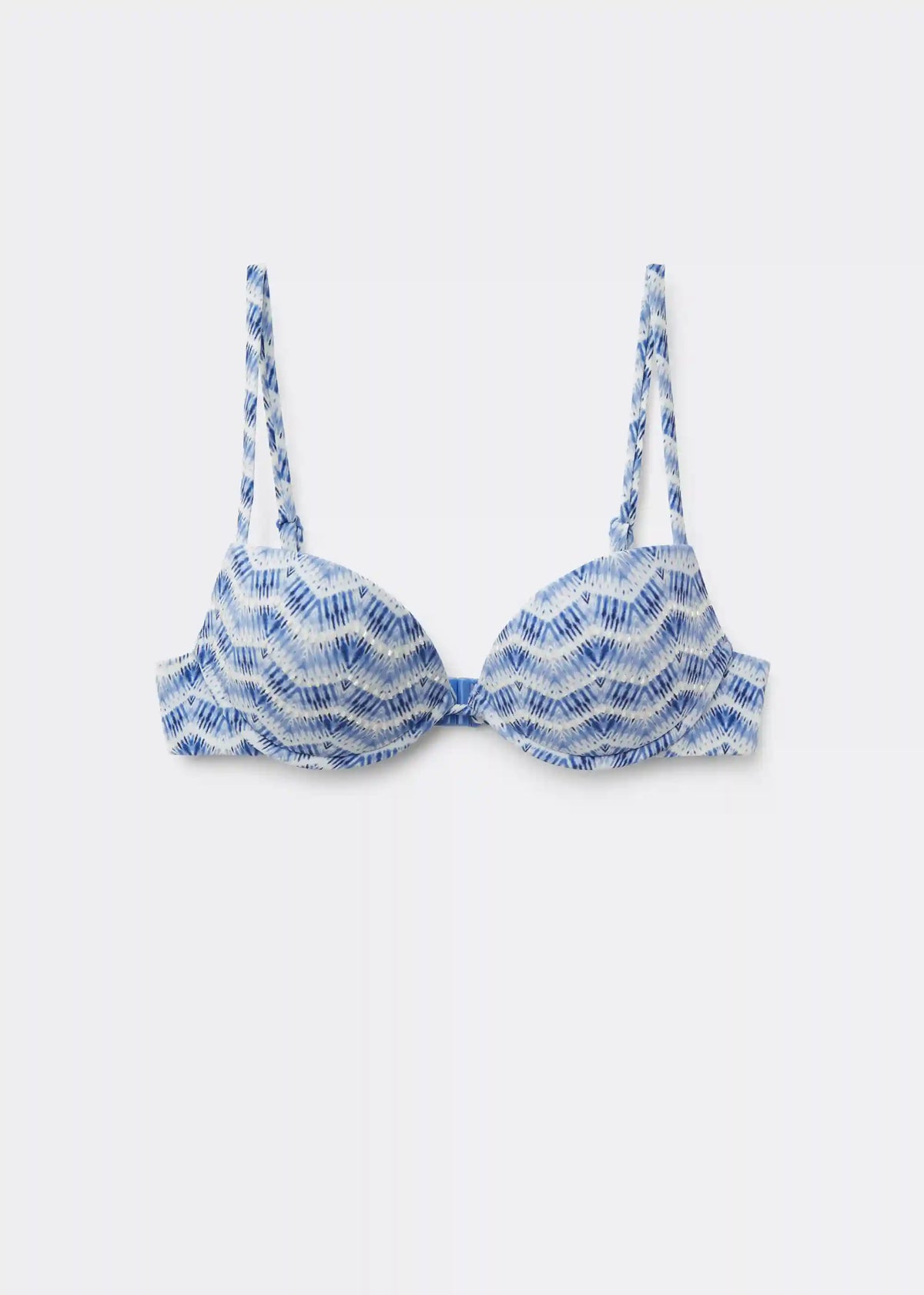 Padded Push-Up Swimsuit Top Water Reflection