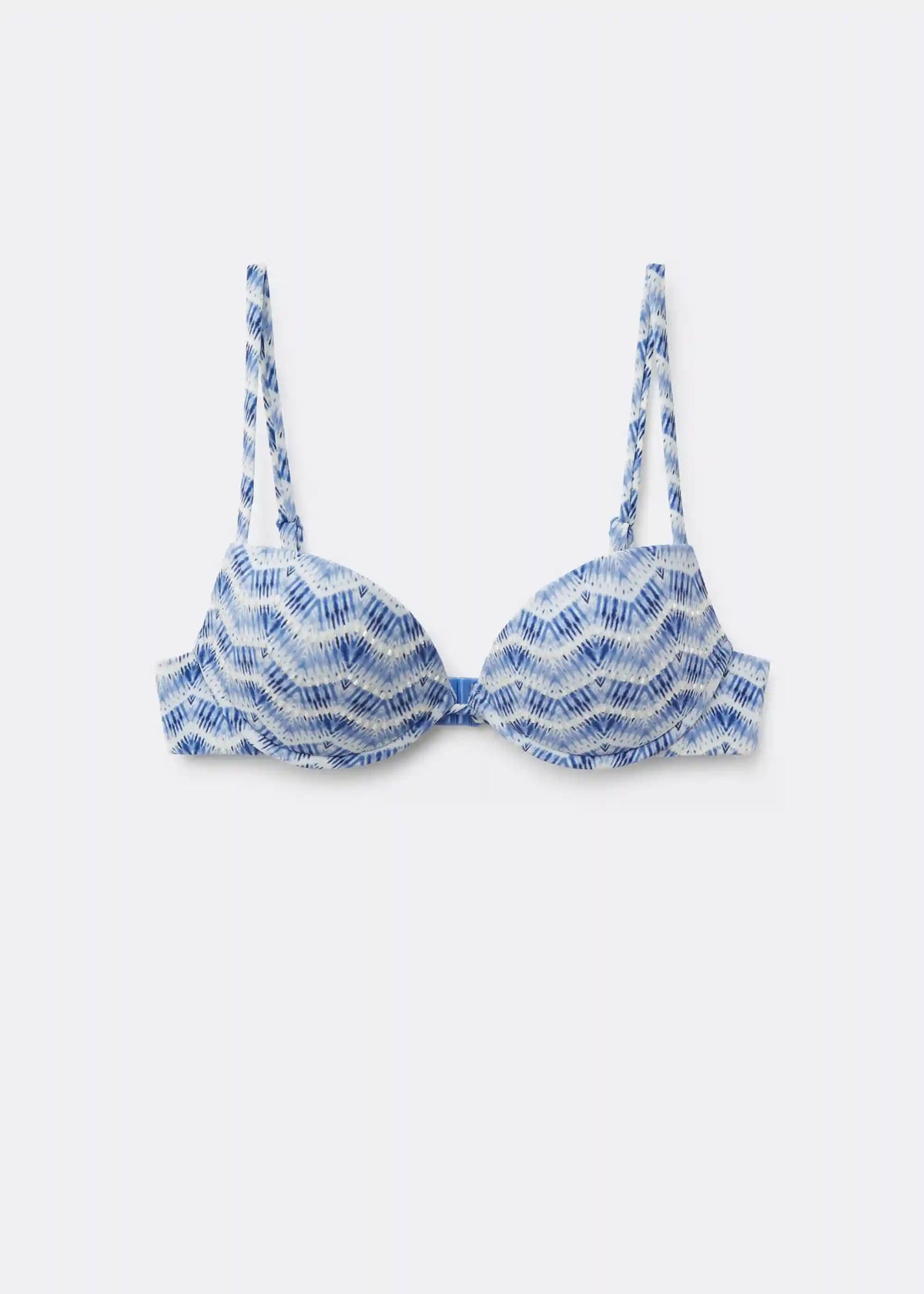 Padded Push-Up Swimsuit Top Water Reflection