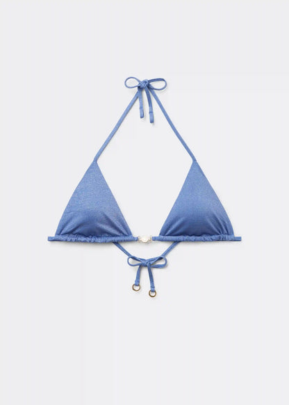 Triangle Swimsuit Top Golden Glow