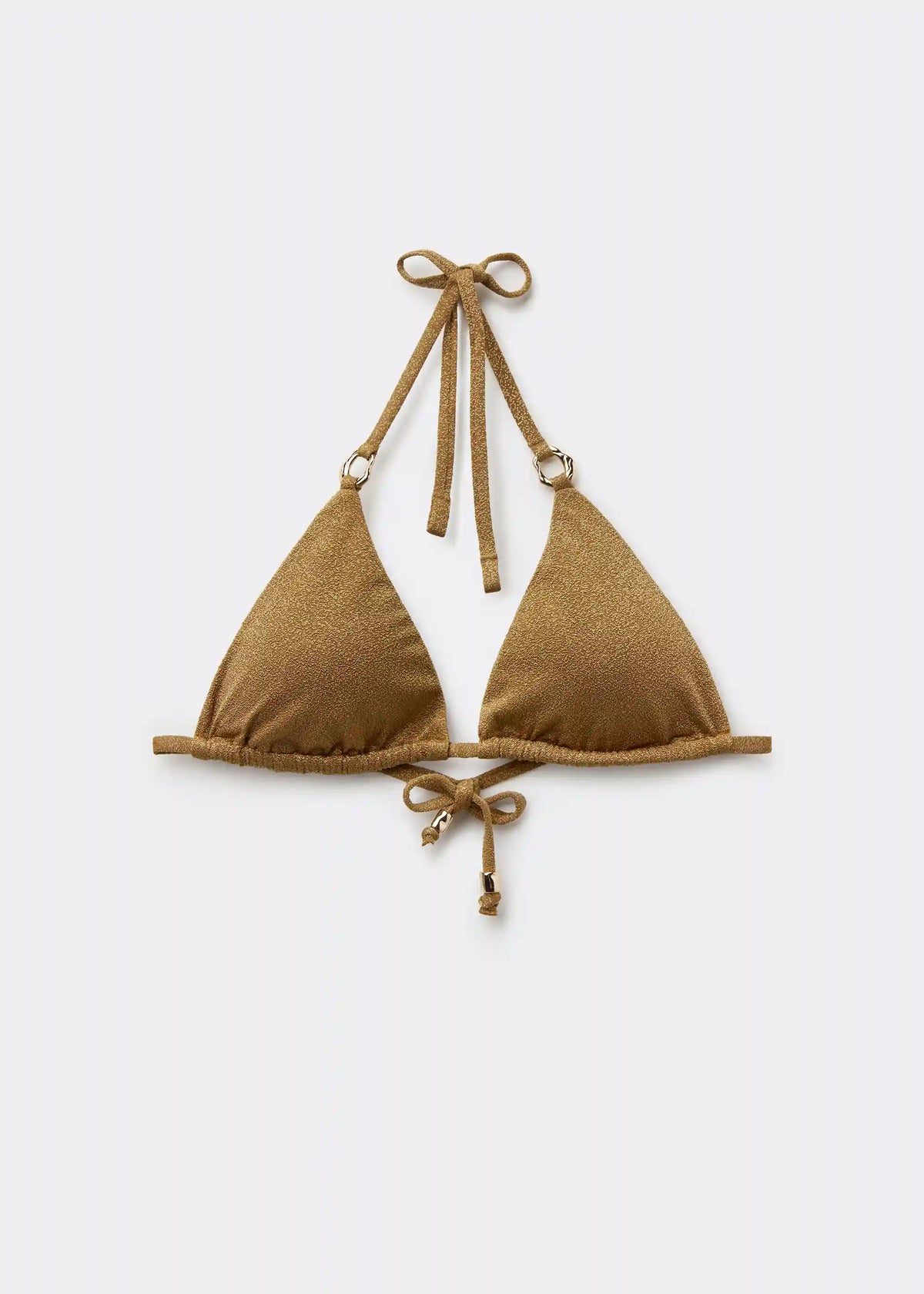 Triangle Swimsuit Top Sophisticated Shine