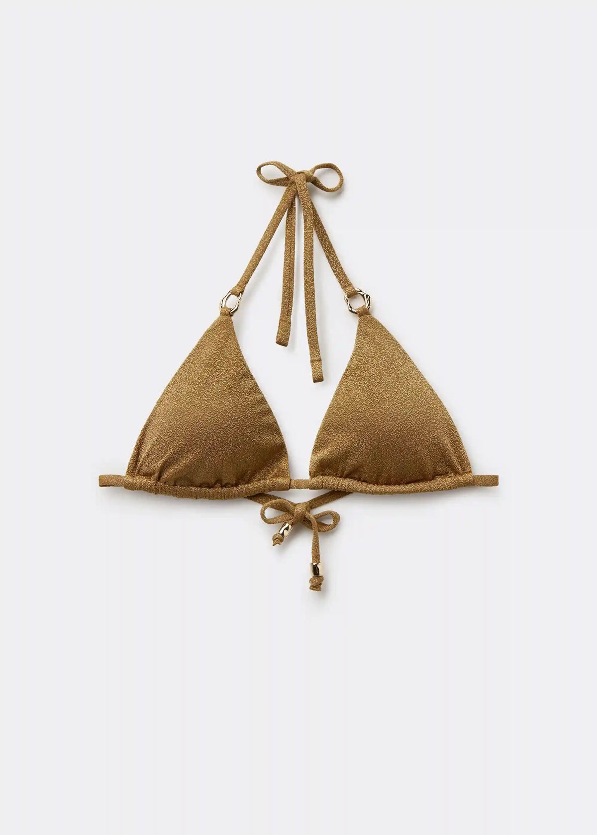 Triangle Swimsuit Top Sophisticated Shine