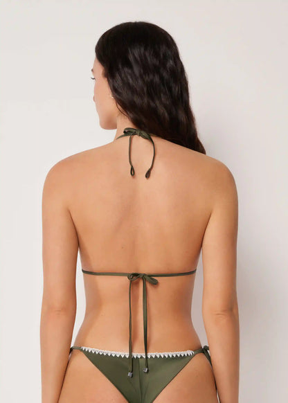 Triangle Swimsuit Top Refined Shine