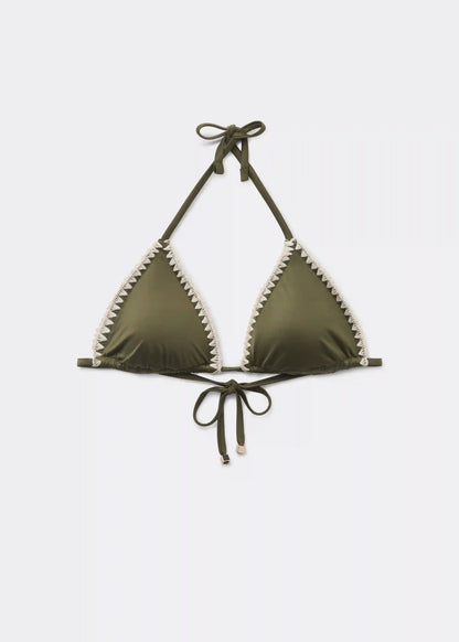 Triangle Swimsuit Top Refined Shine