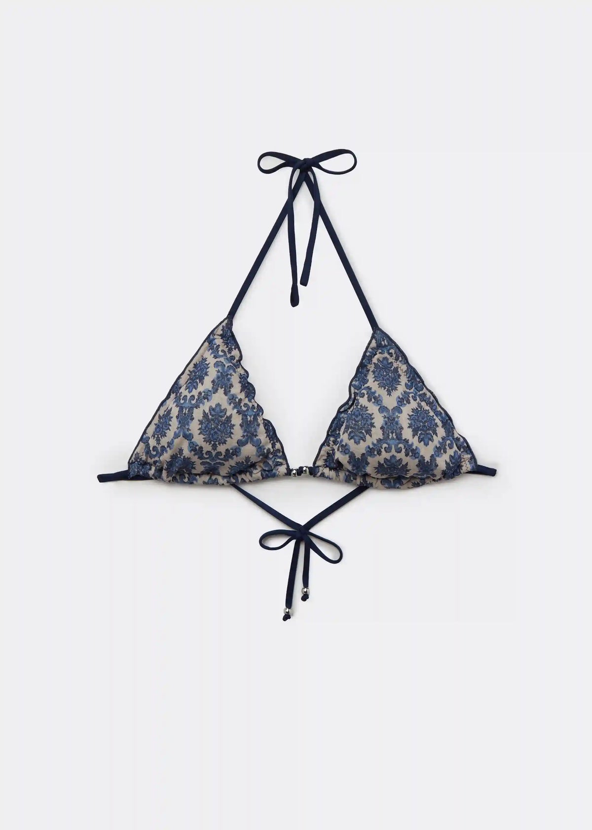 Majolica Doll Triangle Bikini Top
