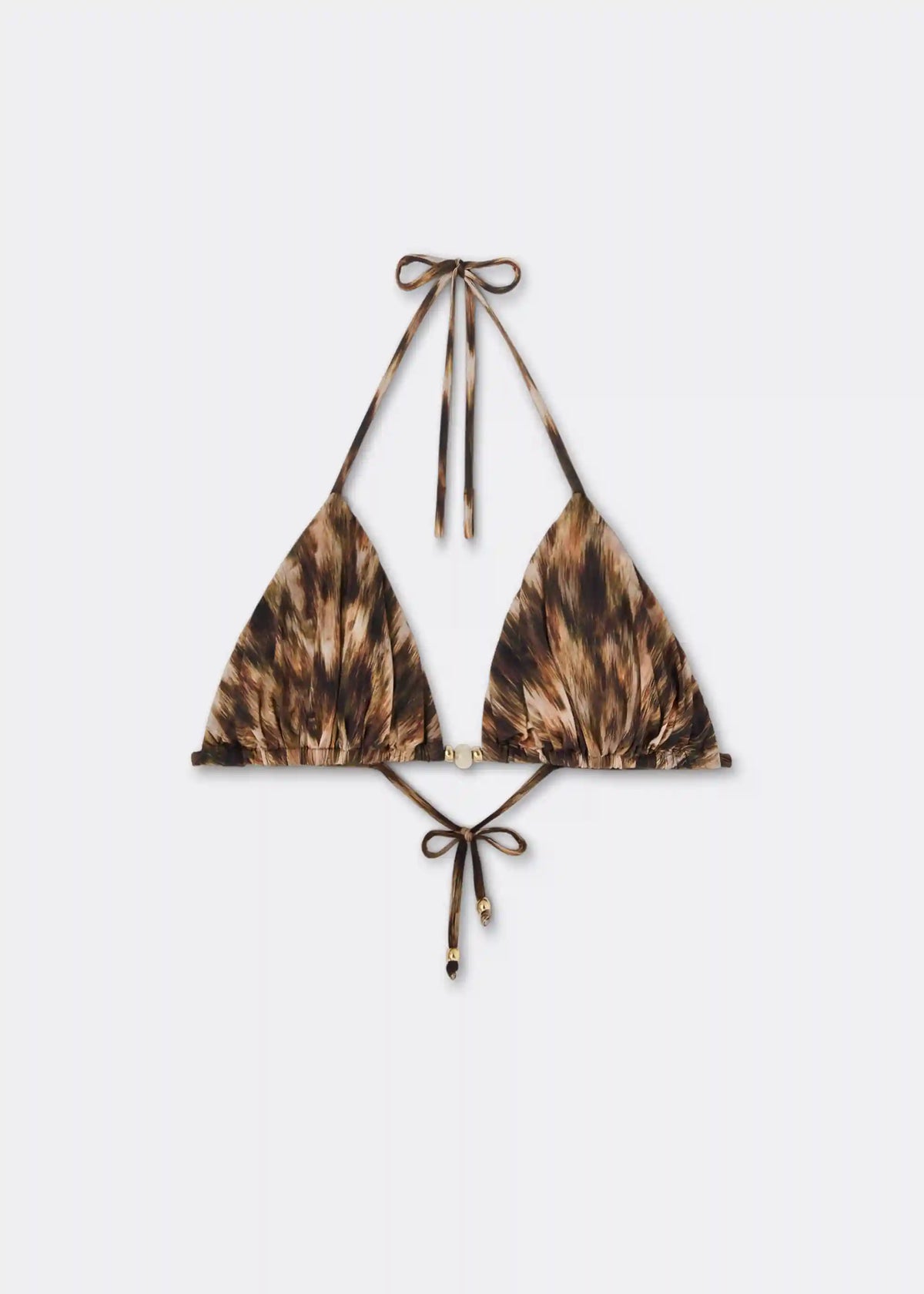 Triangle Swimsuit Top Earth Shades