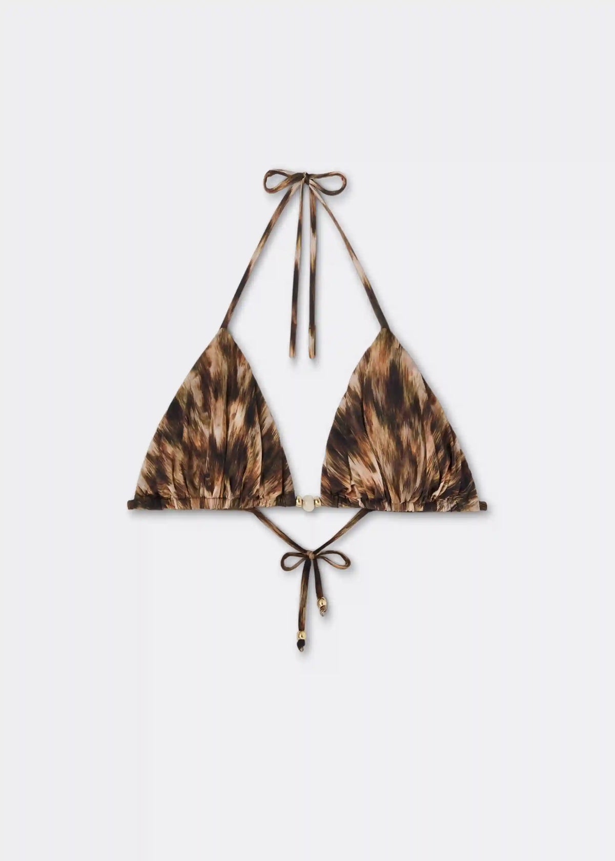 Triangle Swimsuit Top Earth Shades