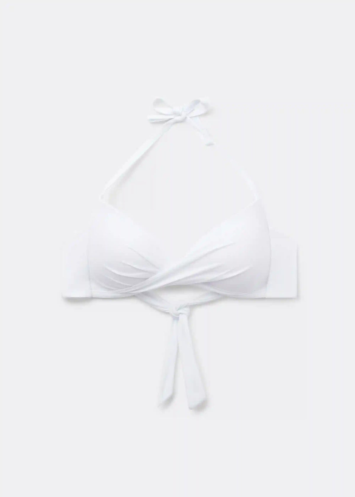 Graduated Padded Criss-Cross Triangle Swimsuit Top Indonesia