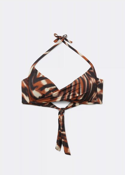 Graduated Triangle Swimsuit Top Savage Shades