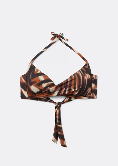 Graduated Triangle Swimsuit Top Savage Shades