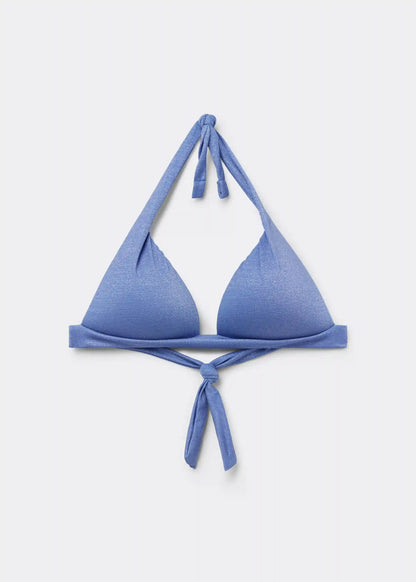 Padded Triangle Swimsuit Top Golden Glow