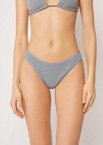 Brazilian Bikini Bottoms Metallic Glow