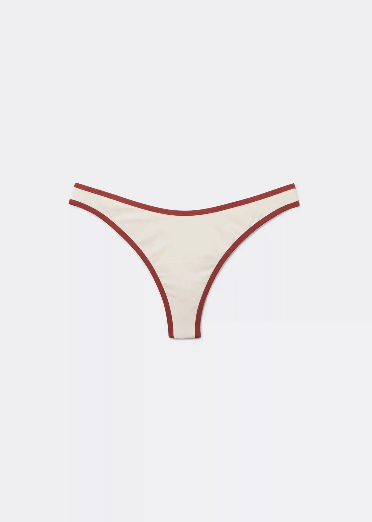 Brazilian Swimsuit Bottom Bicolor Piping