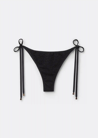 Tie Brazilian Swimsuit Bottoms Sparkling Dusk