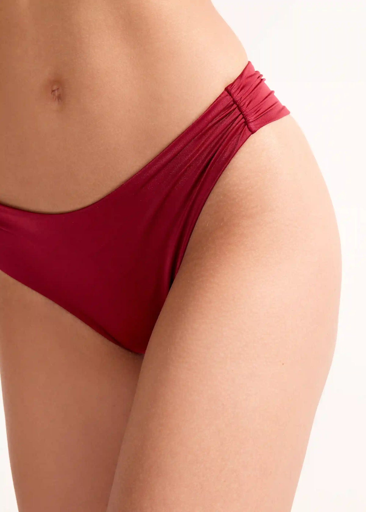 Shiny Satin Brazilian Bikini Bottoms