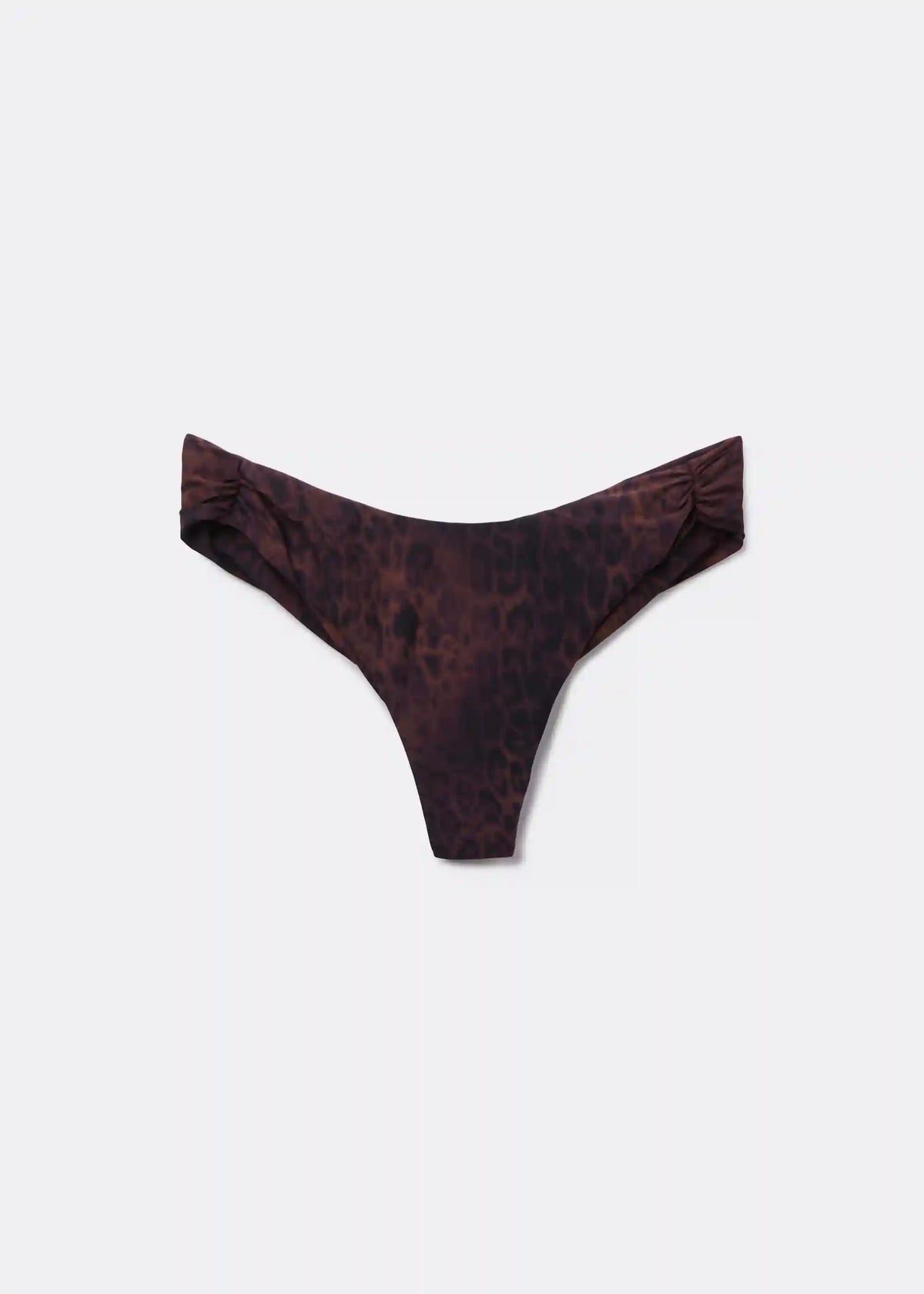 Brazilian Bikini Bottom Dark Animalier