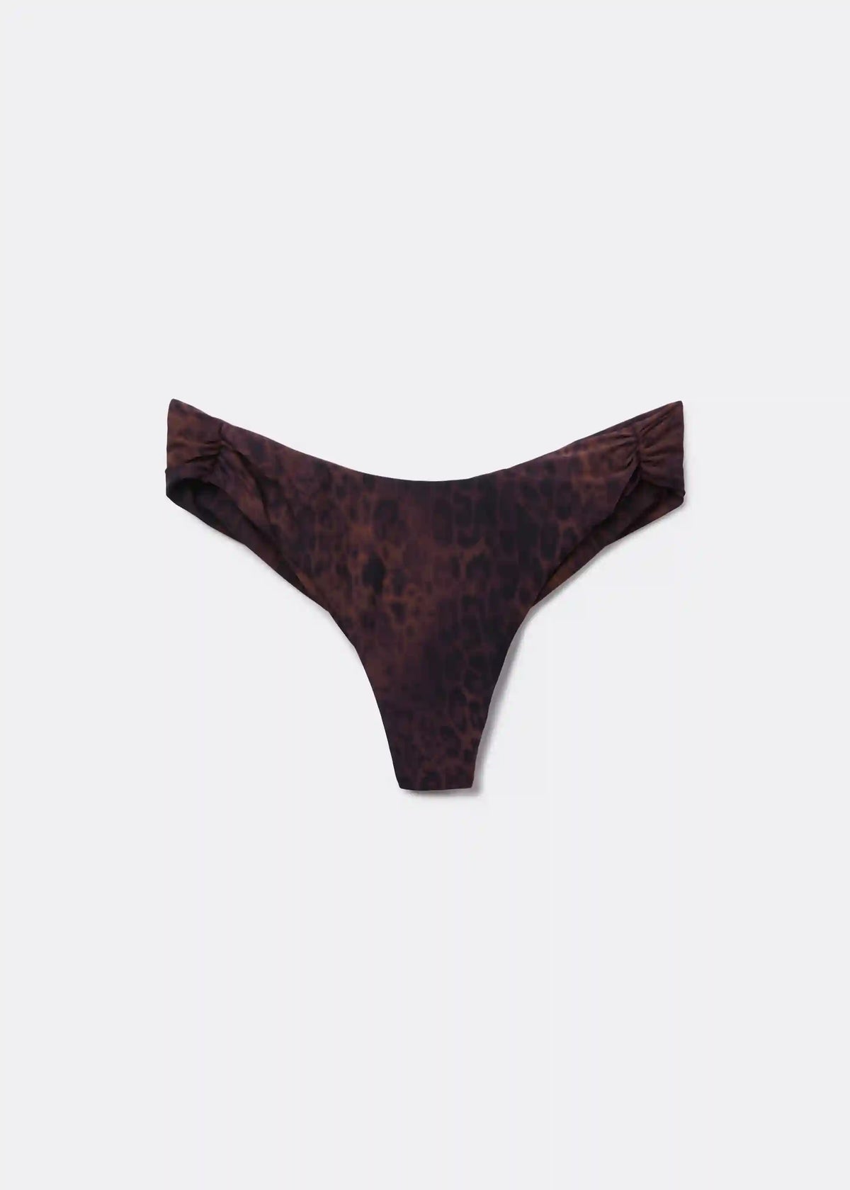 Brazilian Bikini Bottom Dark Animalier