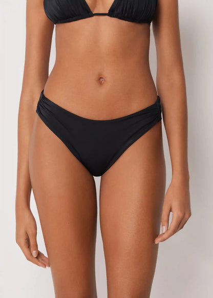 Brazilian Swimsuit Bottom Shiny Satin