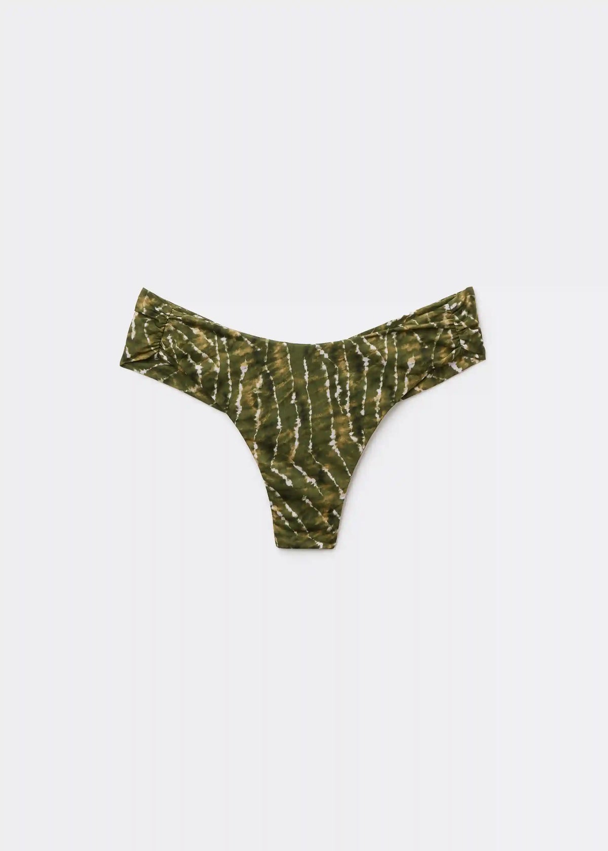 Brazilian Swimsuit Bottom Natural Tie-Dye