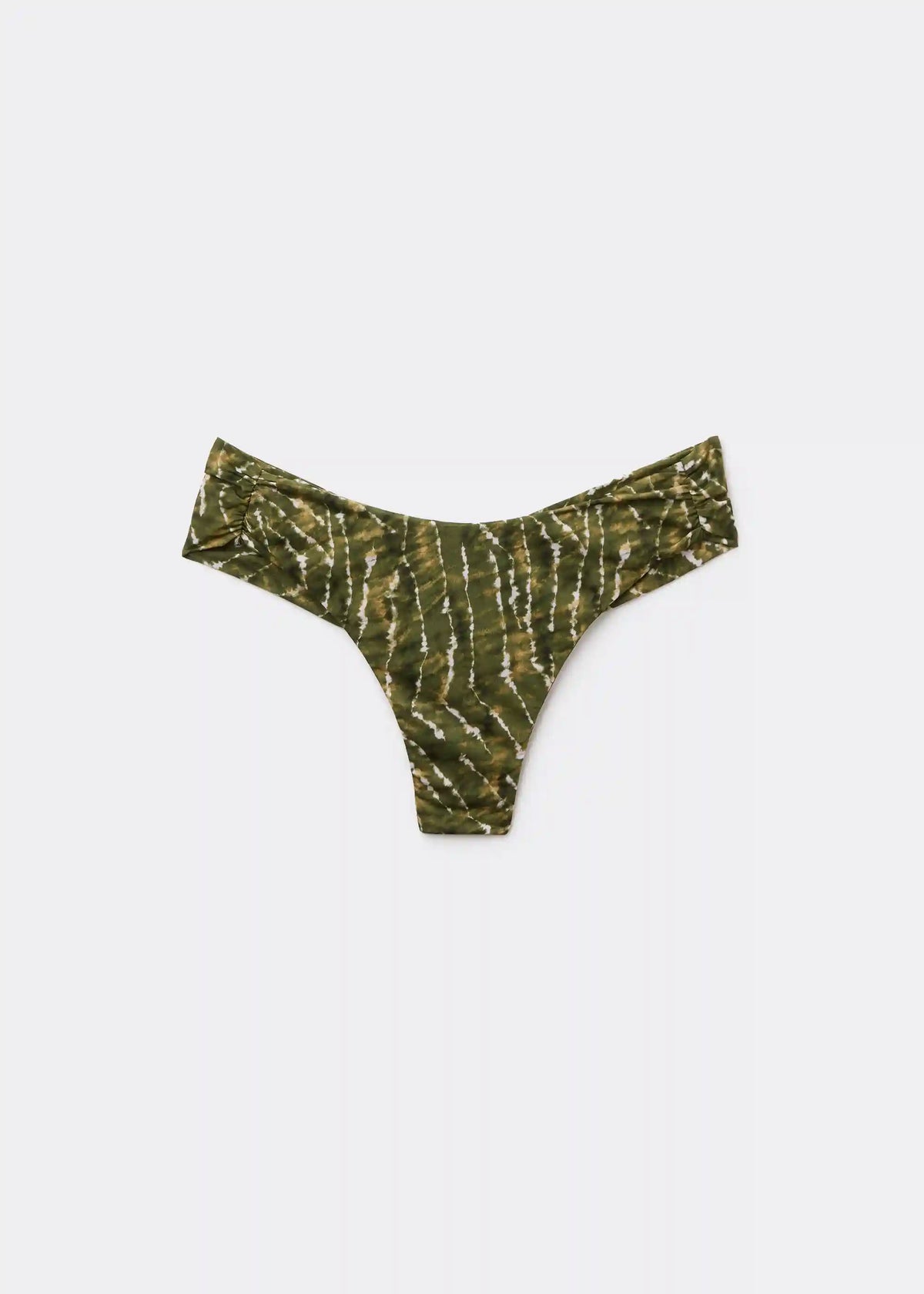 Brazilian Swimsuit Bottom Natural Tie-Dye