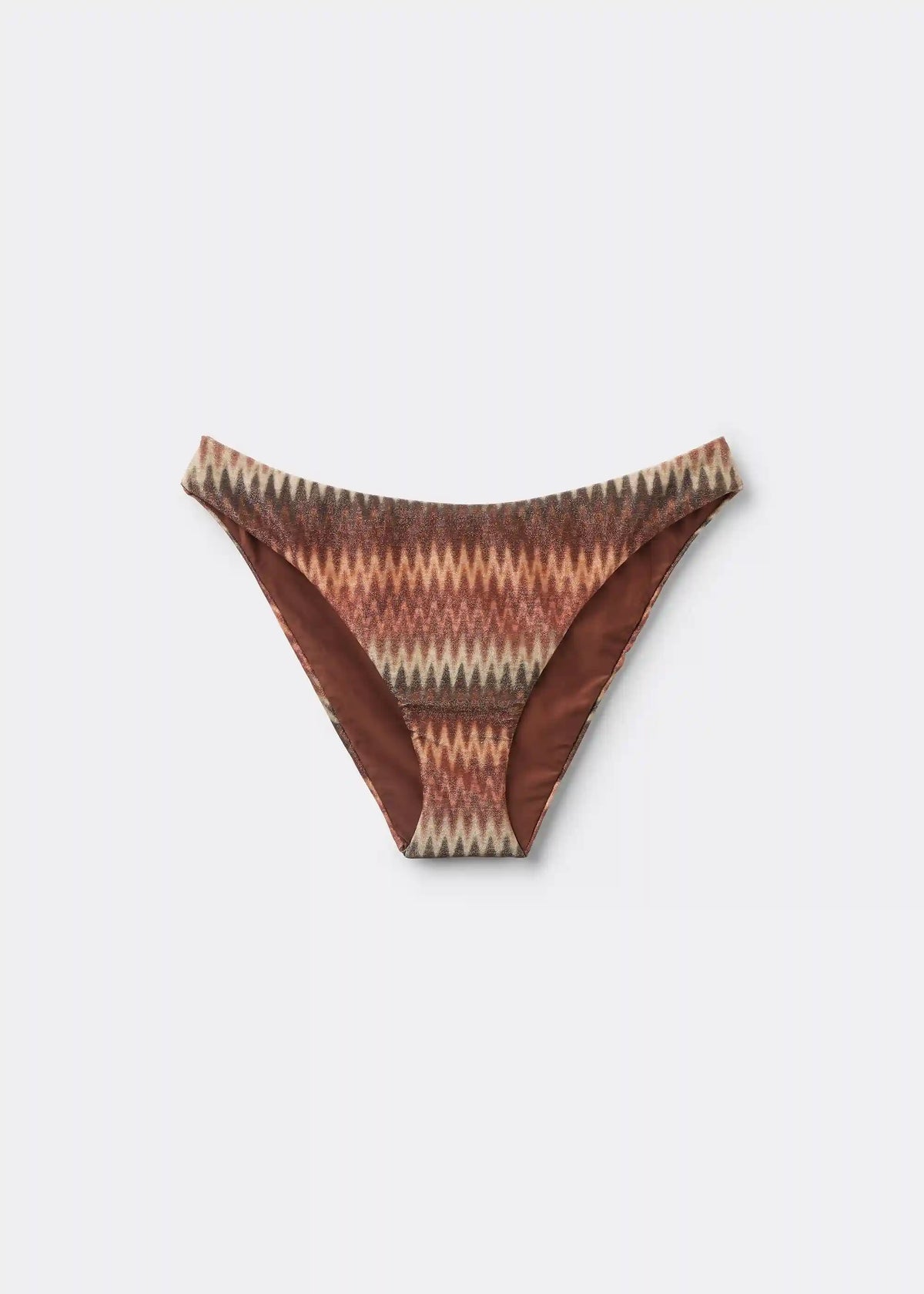 Golden Chevron Swimsuit Bottoms