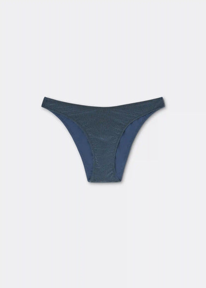 Side Tie Swimsuit Bottom Pearl Shine