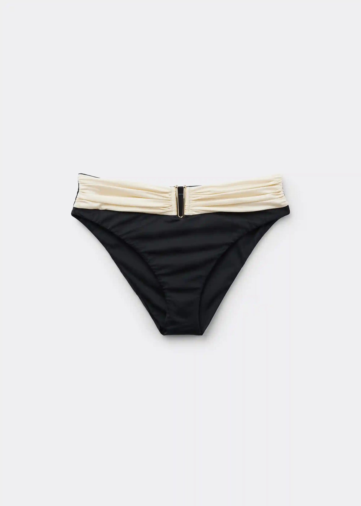High-Rise Swimsuit Bottom Elegant Bicolor
