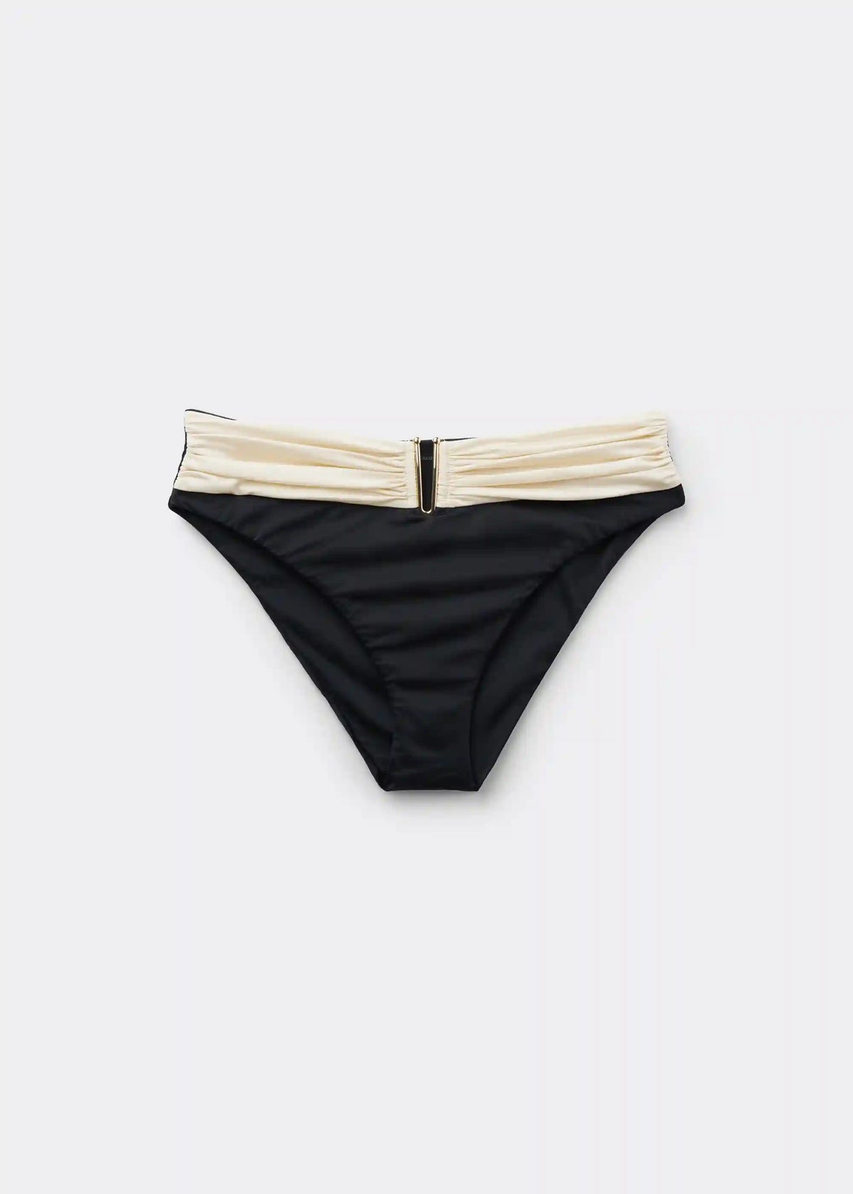 High-Rise Swimsuit Bottom Elegant Bicolor