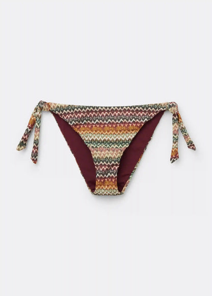 Tied Swimsuit Bottom Elegant Ethnic