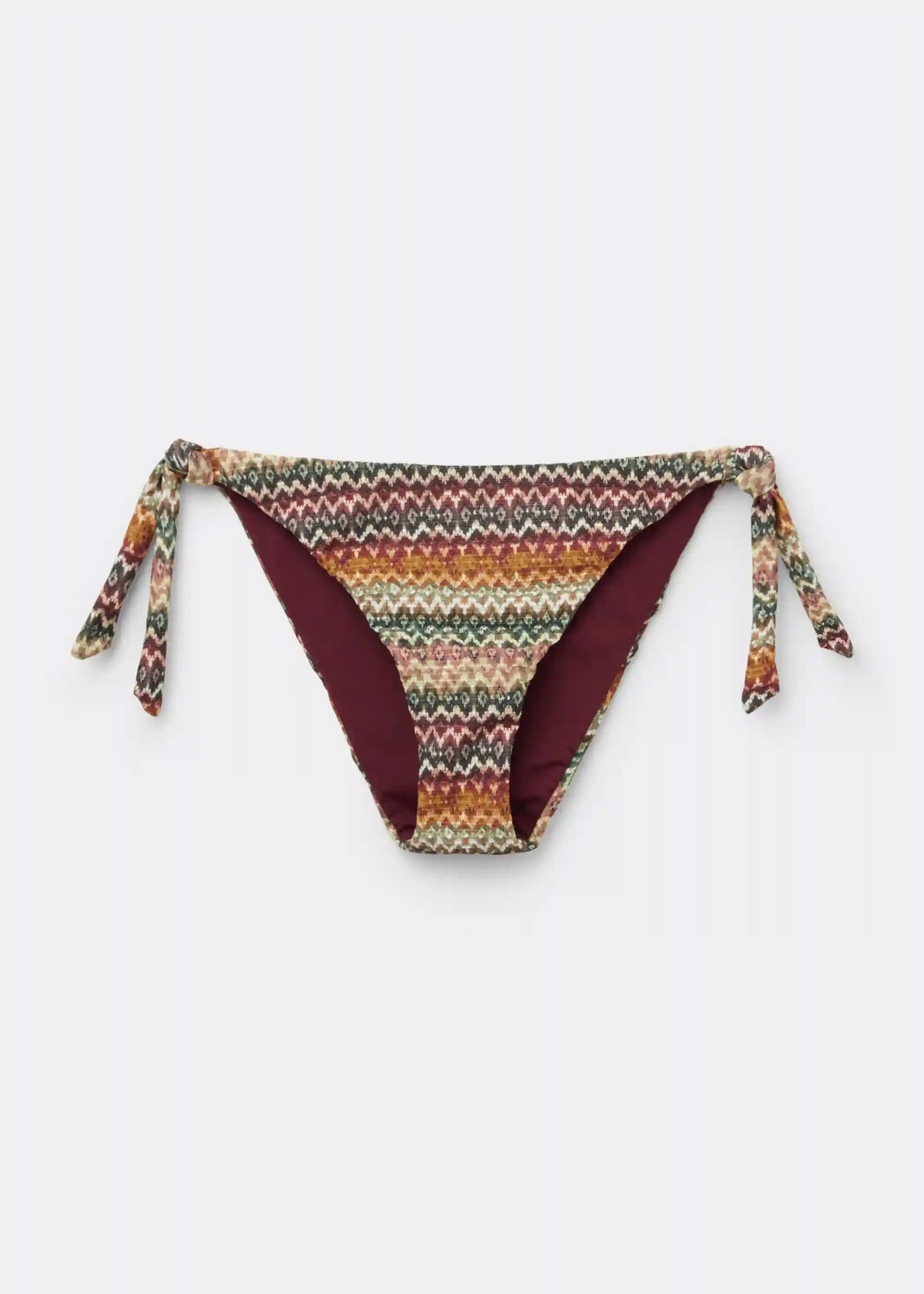 Tied Swimsuit Bottom Elegant Ethnic