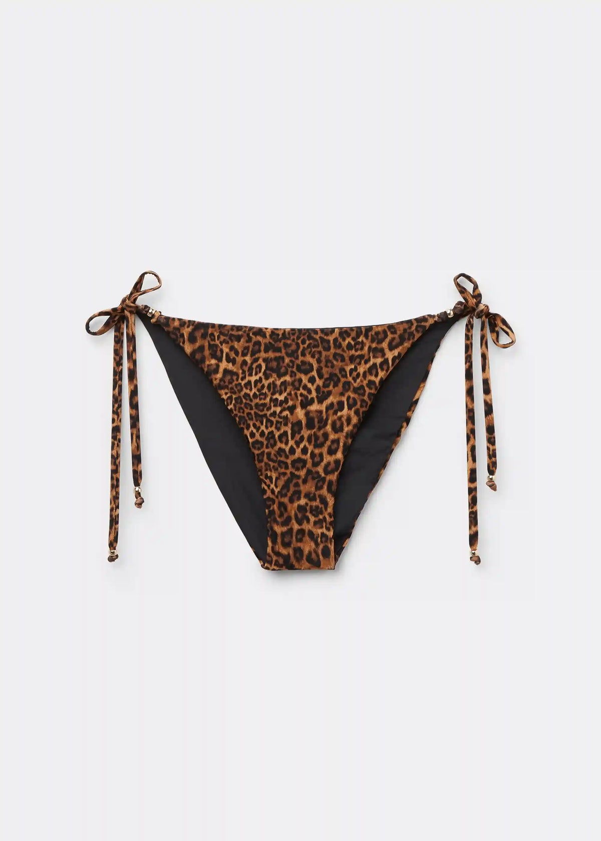 Wild Animalier String Swimsuit Bottoms
