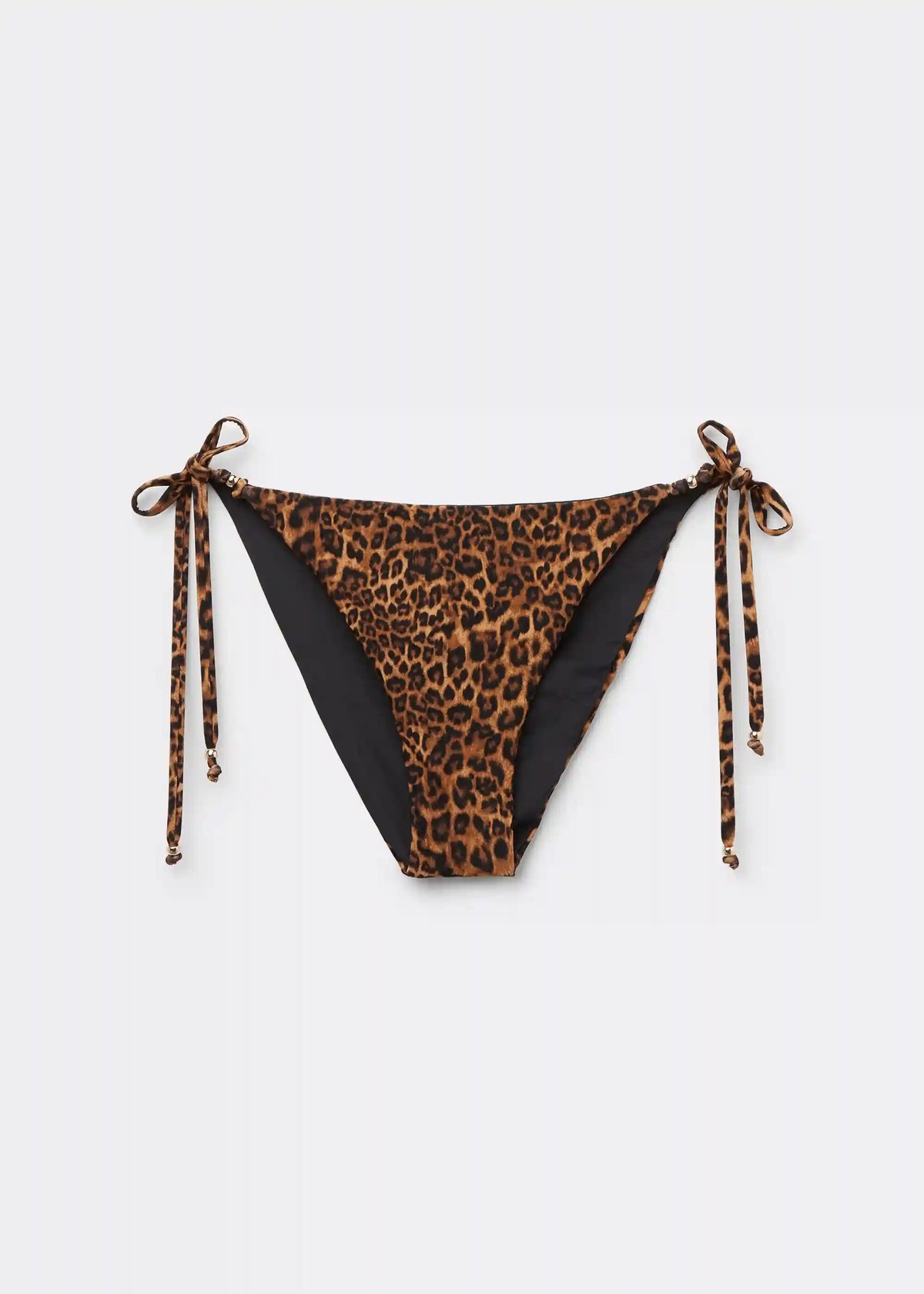 Wild Animalier String Swimsuit Bottoms