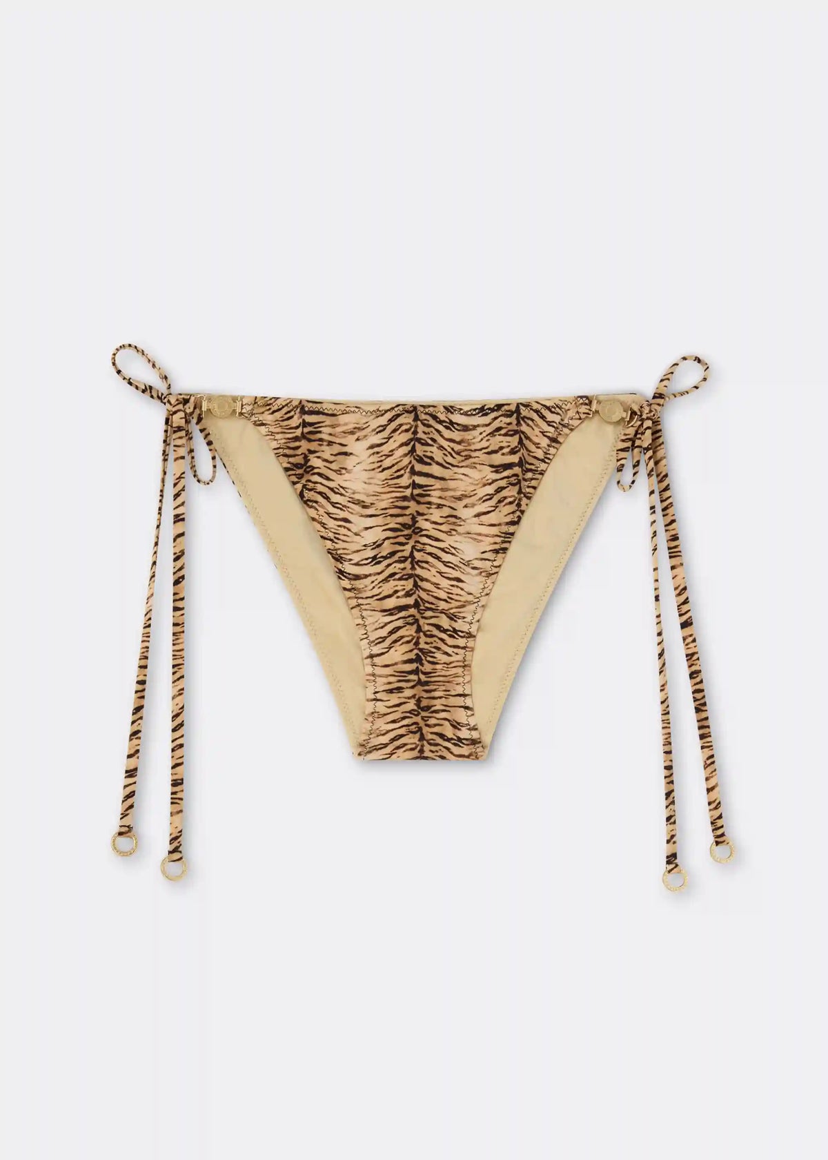 Minimal Fit String Swimsuit Bottom Wild Tiger