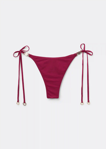 String Thong Swimsuit Bottoms Minimal Fit