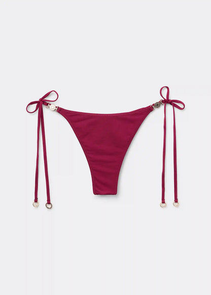 String Thong Swimsuit Bottoms Minimal Fit
